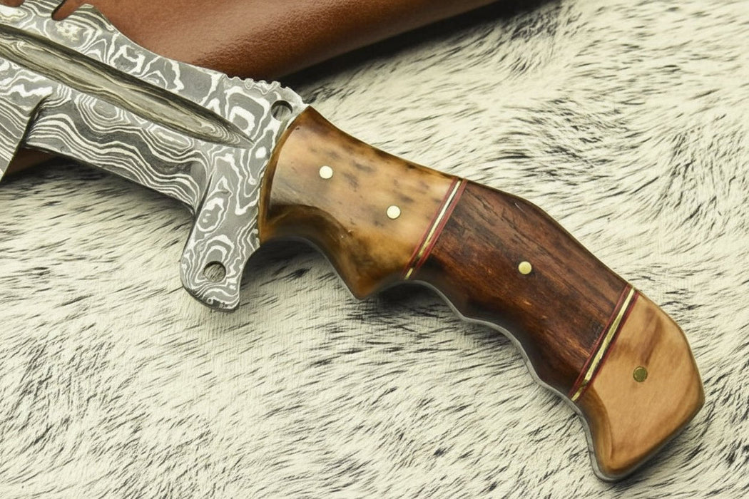 Custom Handmade HUNTING TRACKER Tactical Hunter Blade Survival