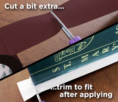 2" BookGuard™ Premium Cloth Book Binding Repair Tape: 30 yds - Black