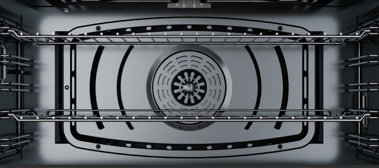 ILVE Nostalgie II 40" Dual Fuel Liquid Propane Range, Glossy Black, Chrome Trim UPD40FNMPBKCLP