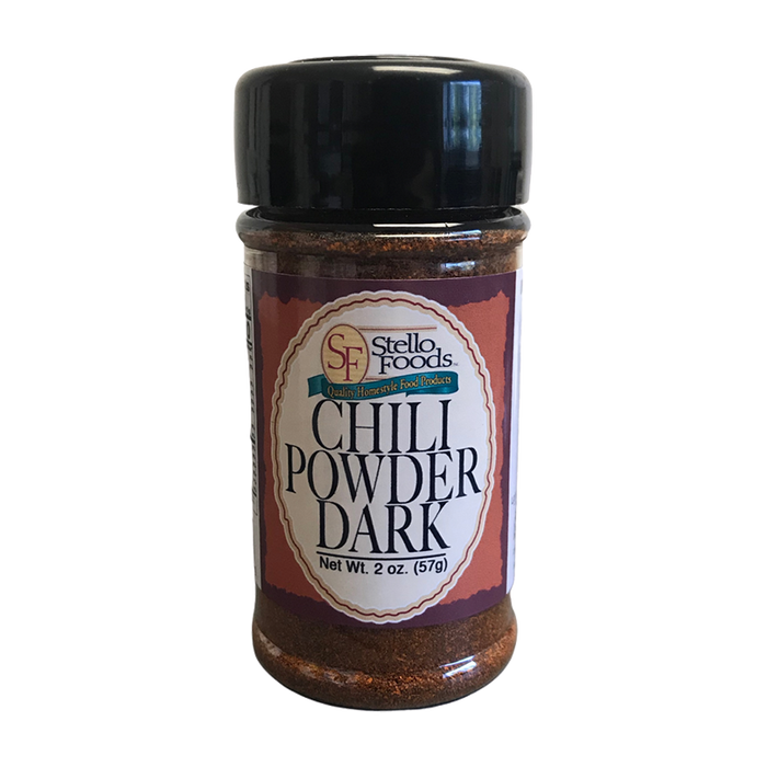Stello Foods Spices - Chili Powder - Dark 2.0 oz