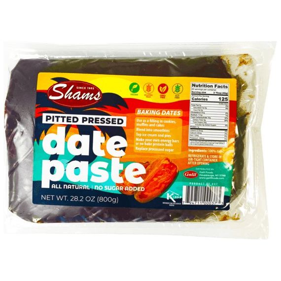 Date Paste | Ready to Use Baking Dates | 28.2 oz | Shams