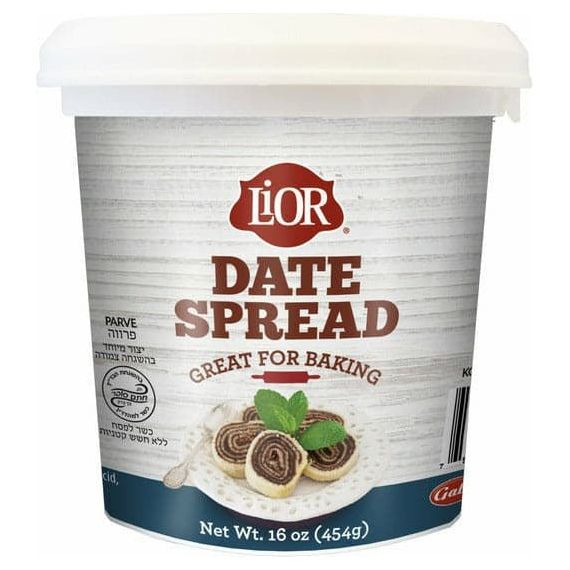 Date Spread | Baking Date Paste | 16 oz | LiOR