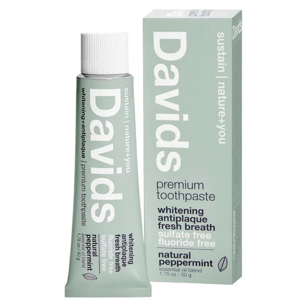 Davids - 'Peppermint' Premium Toothpaste (5.25OZ) — Specialty Food Source