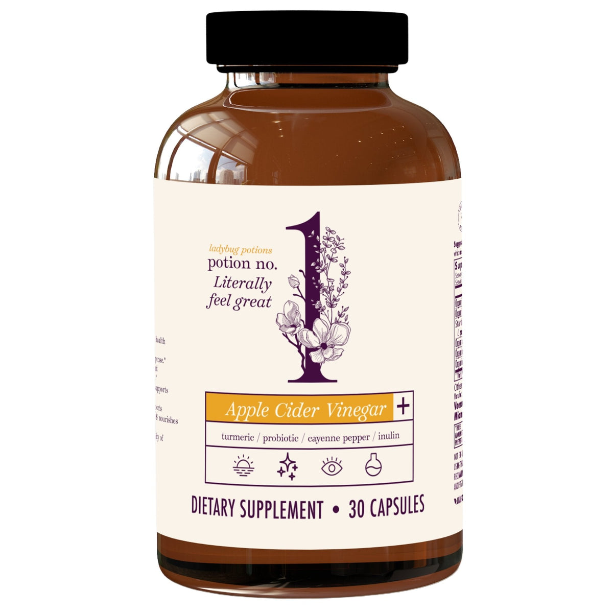 Ladybug Potions Supp Feel Gr8 ACV Plus 30 Pack — Specialty Food Source