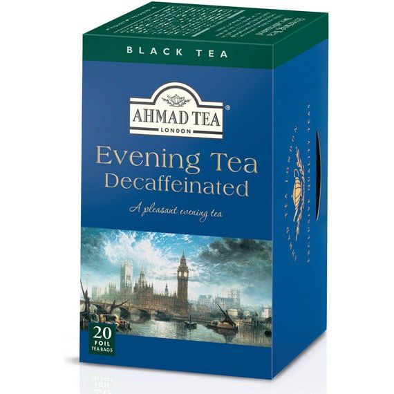 Decaffeinated Evening - Balck Tea | 20' Tea Bags | Ahmad Tea