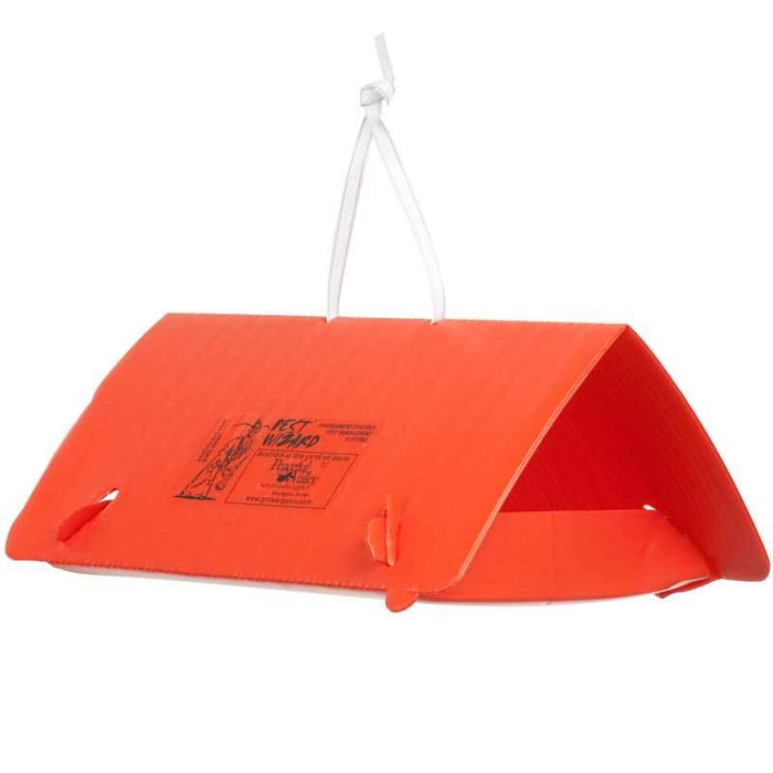 Pest Wizard Plastic Delta Trap + 2 Sticky Liners