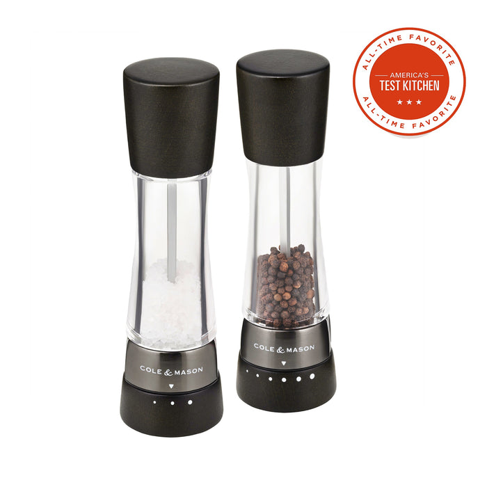 Cole & Mason Derwent Black Wood Salt & Pepper Mill