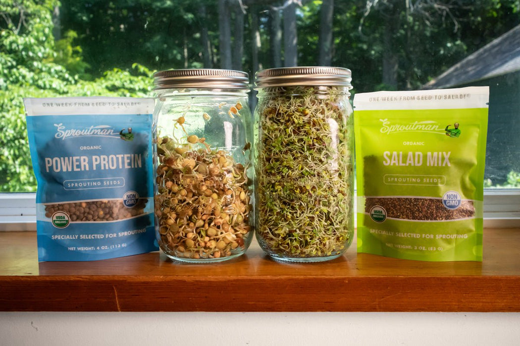 Double Jar Sprouting Starter Kit