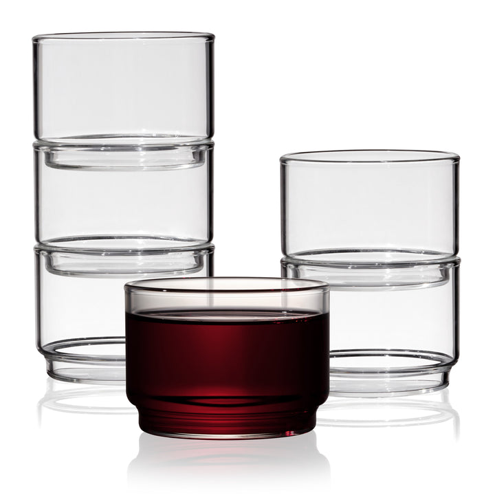 Viski Raye Crystal Bodega Glasses - Thumbnail 3