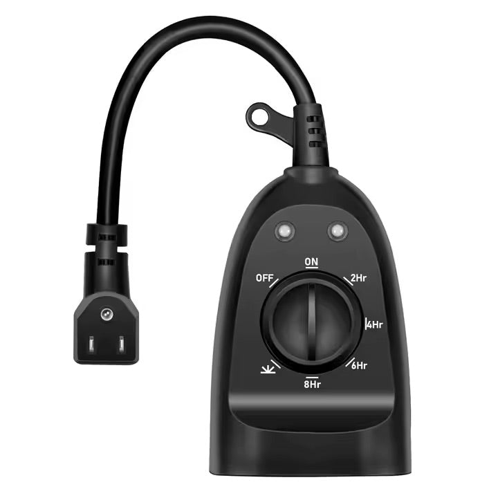Dual Outlet Weatherproof Plug-In Timer with Dusk to Dawn Setting ...