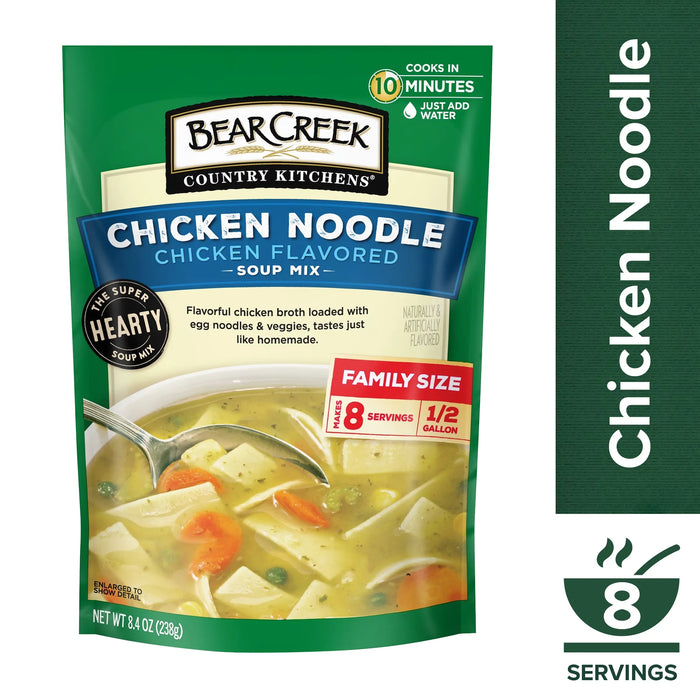 Bear Creek - Soup Mix Chicken Noodle - Case Of 6-8.4 Oz