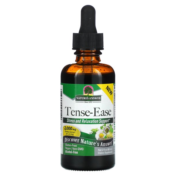Nature's Answer Af Tense Ease Calming Dietary Supplement, 2 Fl Oz
