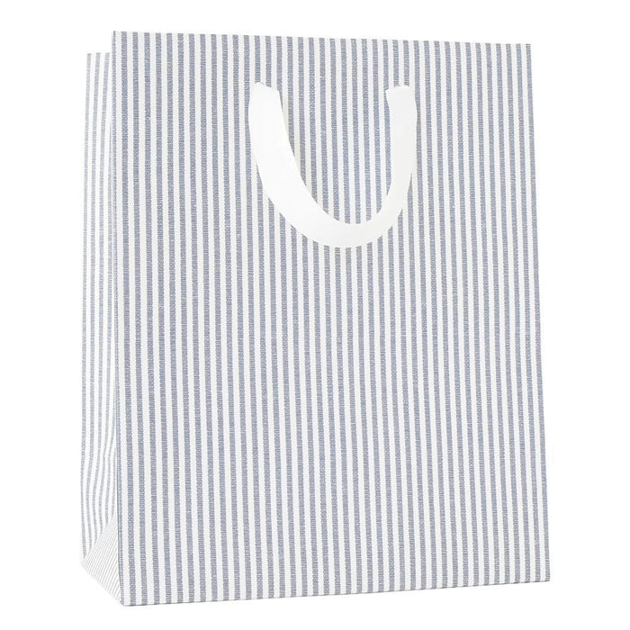 Sugar Paper - 'Blue Ticking Stripe' Gift Bag (1CT)