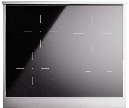 ILVE Nostalgie II 30" Electric Range, Matte Graphite, Copper Trim UPI304NMPMGP