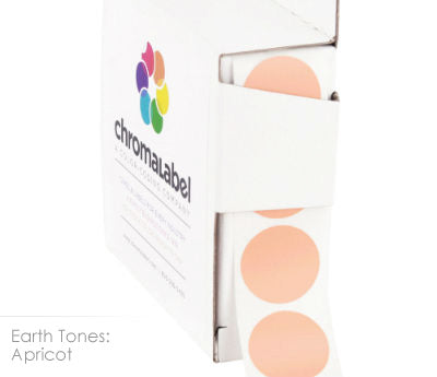 3/4" Permanent Round, Color-Code Dots: 1,000/Box