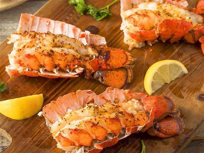 Medium Cold Water Wild Lobster Tail Stock Up Bundle