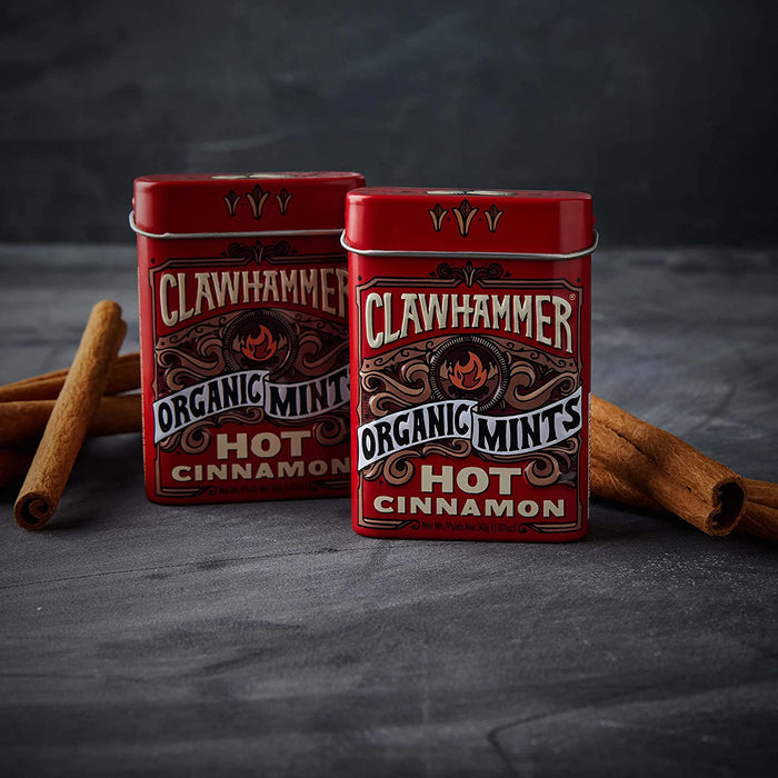 Clawhammer Cinnamon Mints, 1.07 Oz, 12 Count