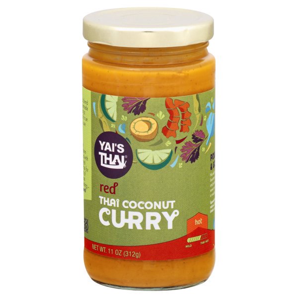 Yai's Thai Red Thai Coconut Curry, 11 Fl Oz