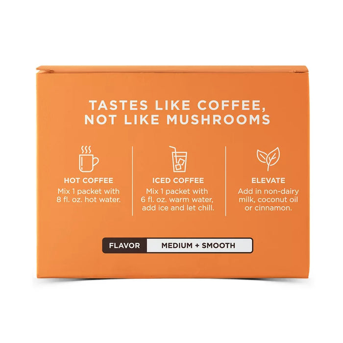 Four Sigmatic Mushroom Coffee (10ct) - Lion's Mane & Chaga for Focus & Immunity