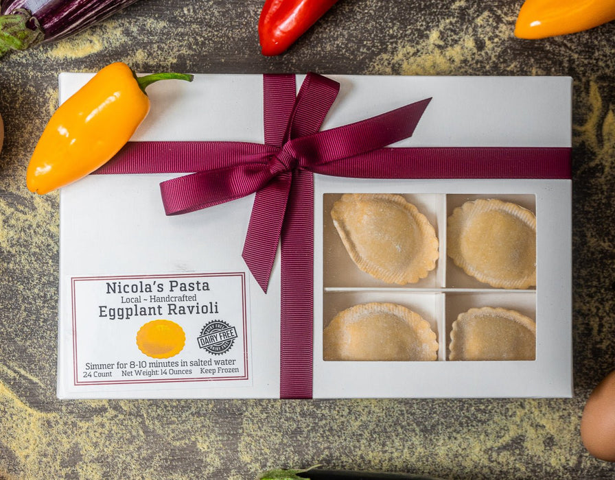 Eggplant Capponata Ravioli