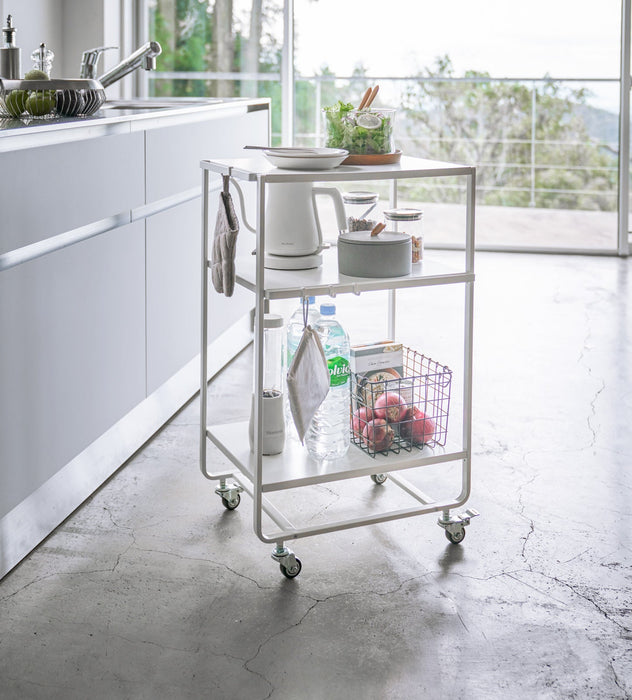 Rolling Utility Cart (32" H)  - Steel