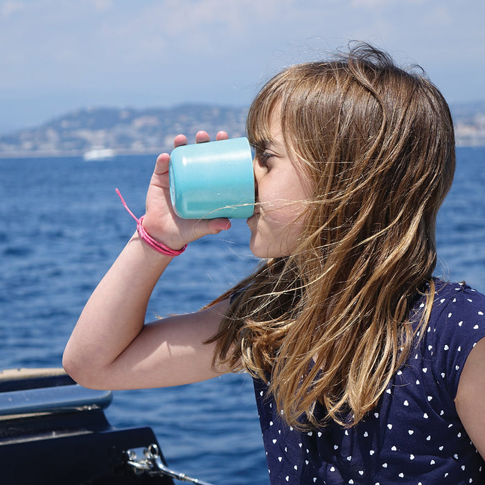 Bamboo Small Cup - 4 Piece Set Lagoon