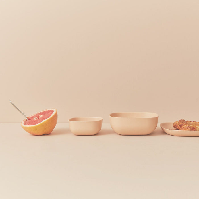 Bamboo Small Bowl - 4 Piece Set - Blush