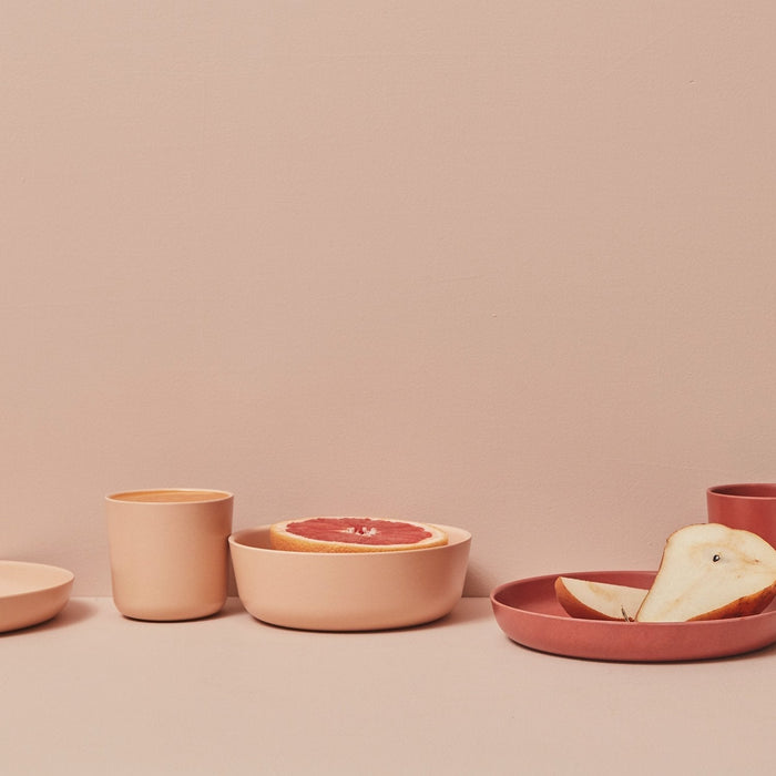 Bamboo Kids Bowl - Set of 4 - Blush
