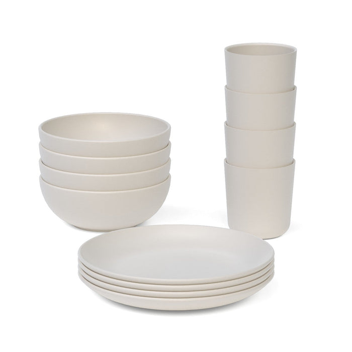 24 oz Round Cereal Bowl Set of 4 - Off White
