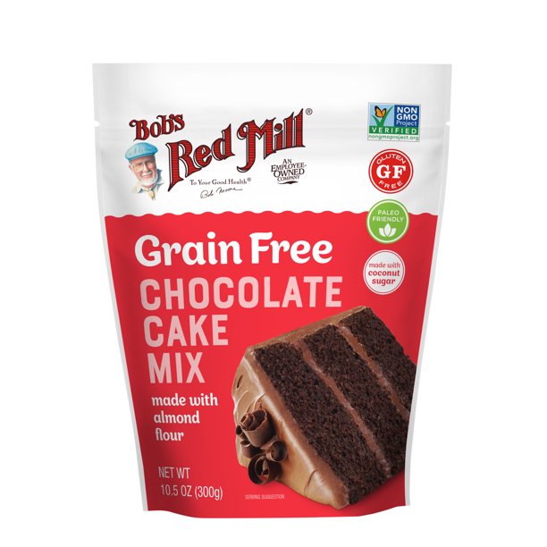 Bob's Red Mill Gluten-Free Chocolate Cake Mix (5x 10.5oz Packs)