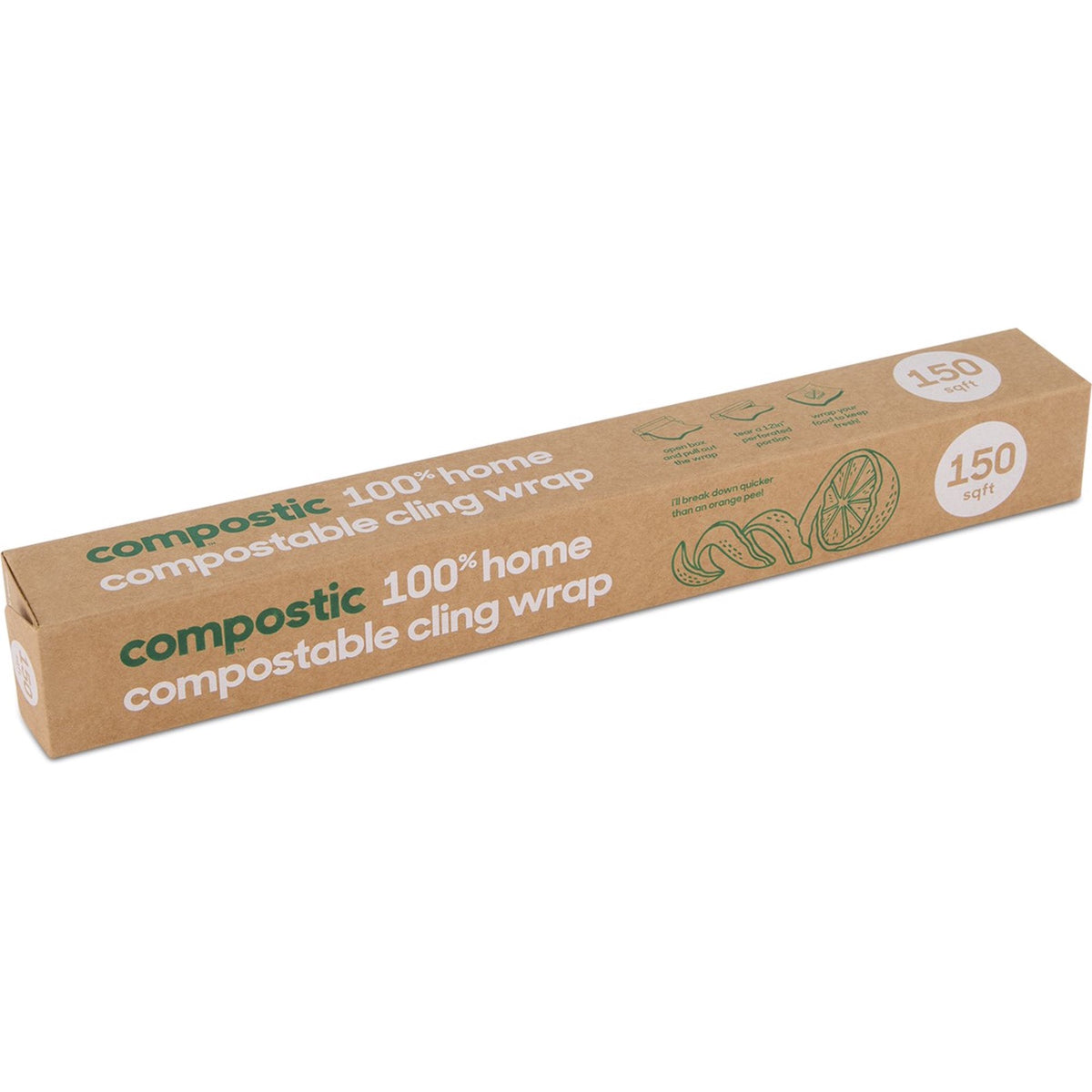 Compostic Food Wrap Cling - 150 Ft Case of 12 — Specialty Food Source