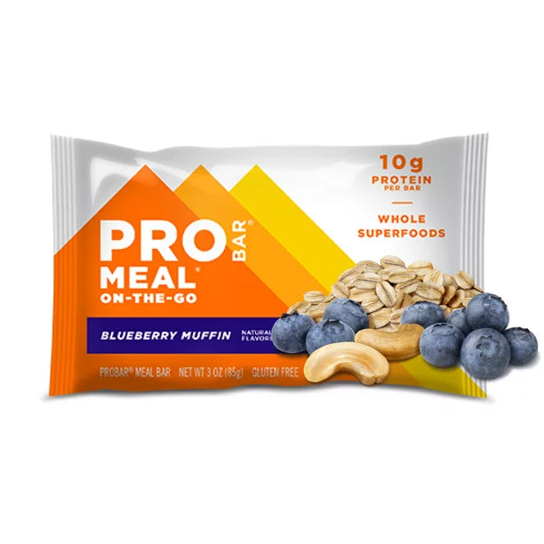 Pro Bar Meal Bar - Blueberry Muffin (3 oz) - Packs of 12