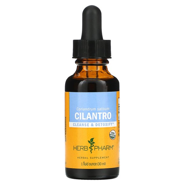 Herb Pharm Cilantro Whole Leaf Extract - Boosts Immune Function - 1 Fl Oz
