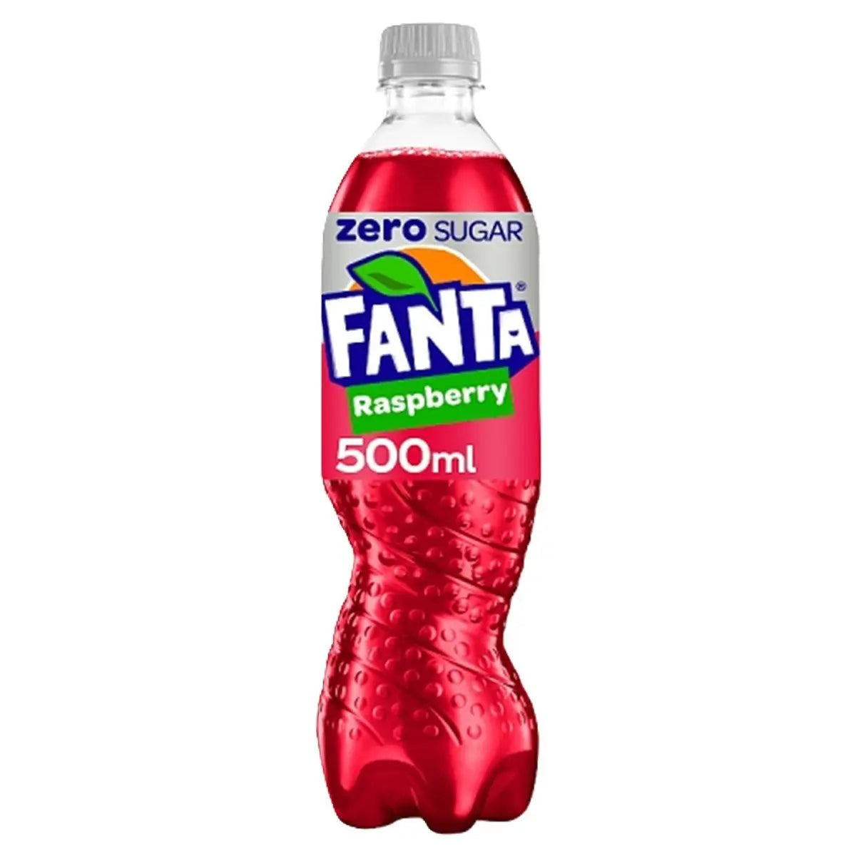 Fanta Raspberry Zero Sugar – Sugar-Free Raspberry Soda 500 mL Bottle ...