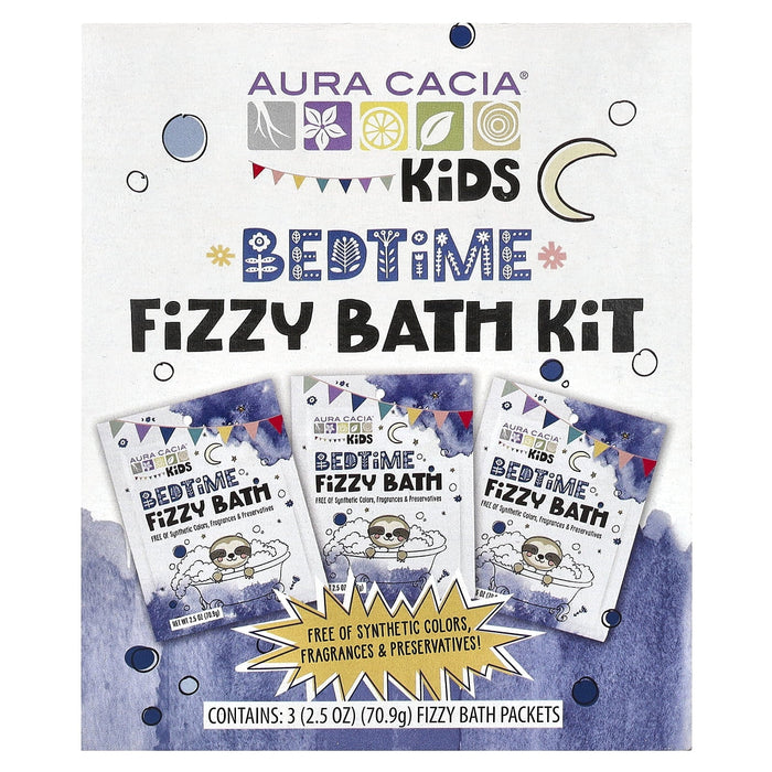 Aura Cacia - Fuzzy Bath Bombs Kit, 1 count (3 Pack) - Relaxing Aromatherapy Fizz
