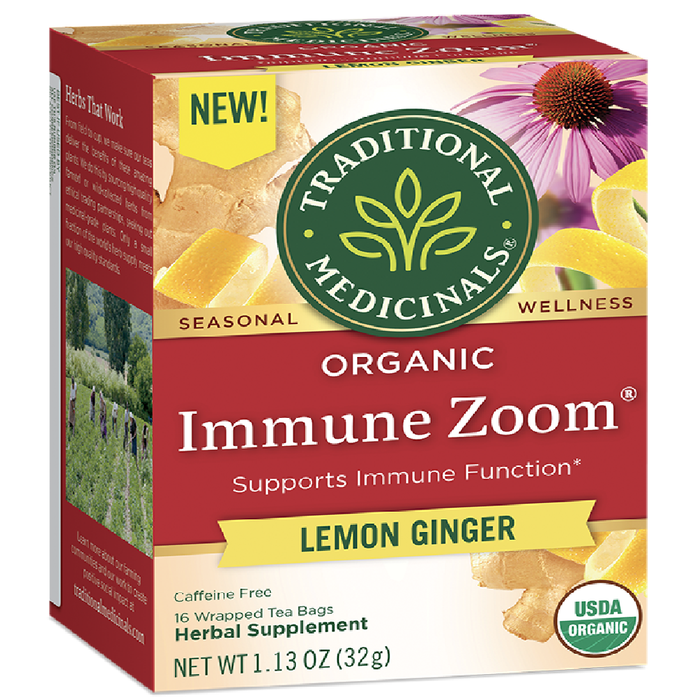 Traditional Medicinals Immune Ginger Lemon Tea, 96 Bags