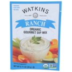 Watkins Ranch Dip Mix – Flavorful Seasoning for Dips (Case of 12 - .71 Oz Each)