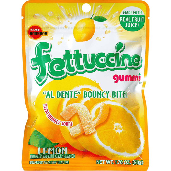 Bourbon Japan Fettuccine Gummy Chewy Candy Various Flavors