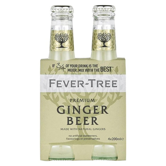 Fever Tree - 'Premium' Ginger Beer (4x200ML)