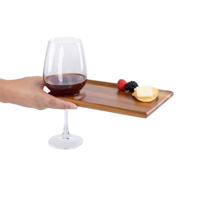 Rectangle Wine Appetizer Plate Set of 4