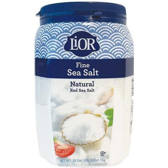 Fine Sea Salt | Chefs Jar | 35.2 oz (2.2 lbs) | LiOR