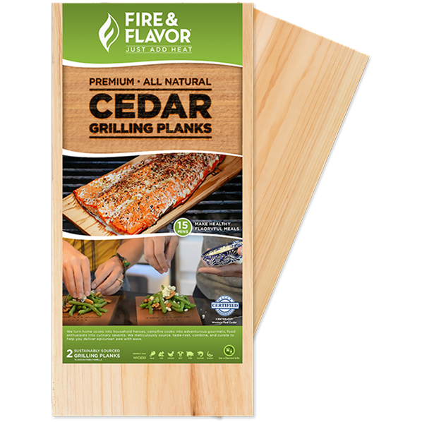 Fire & Flavor Cedar Grilling 11" Planks