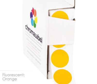 3/4" Permanent Round, Color-Code Dots: 1,000/Box