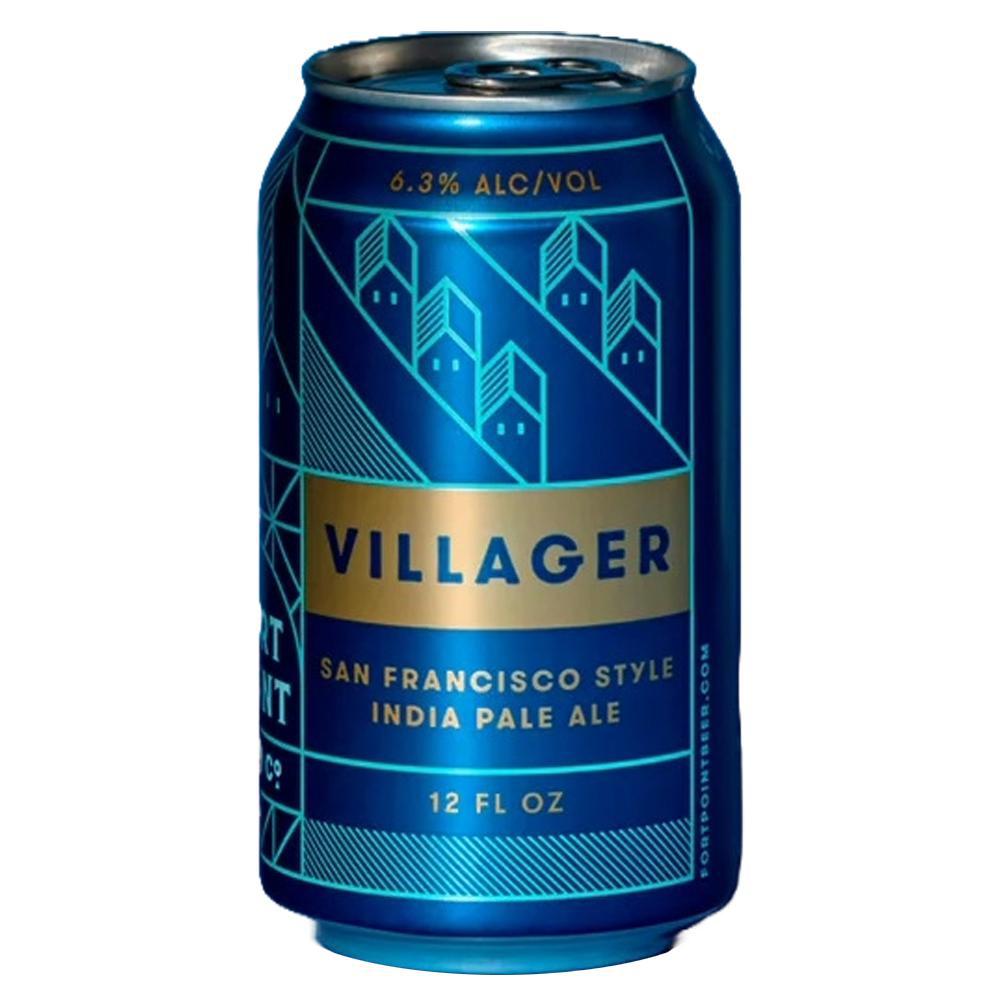 Fort Point Beer Co. - 'NA Villager' Non-Alcoholic IPA (12OZ ...