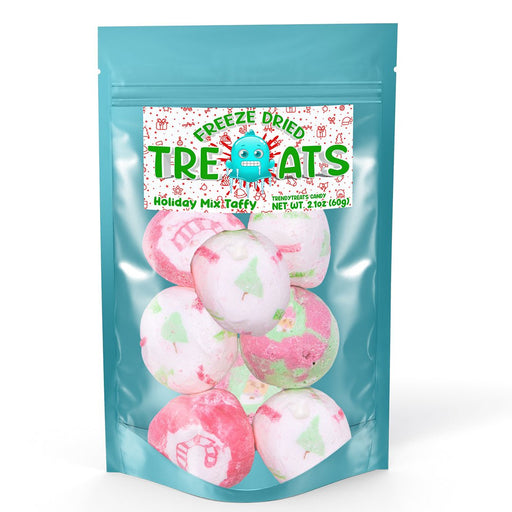 CandyFreeze Dried Holiday BitesFreeze Dried Holiday BitesSpecialty Food SourceSatisfy your holiday cravings with Freeze Dried Holiday Bites by Trendy Treats! In just 60g of freeze dried candy, you'll get all the flavors of the season. No need 