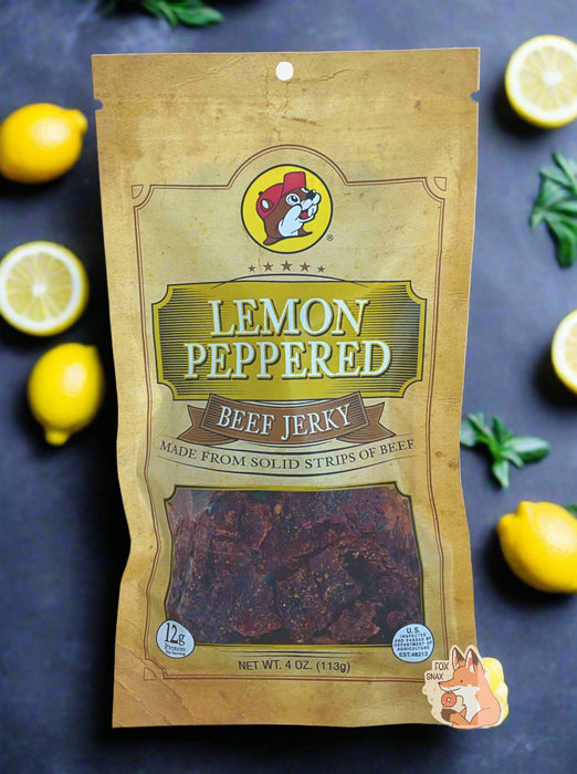 Buc-ee's Lemon Peppered Beef Jerky