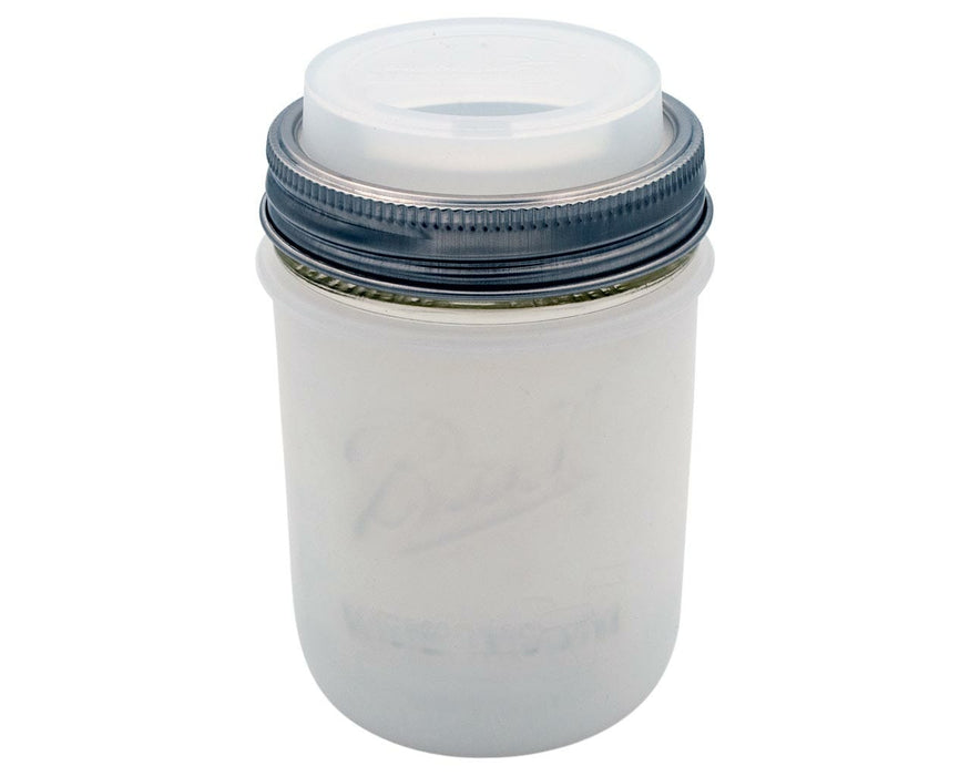 Silicone Sleeve for Wide Mouth Pint 16oz Mason Jars
