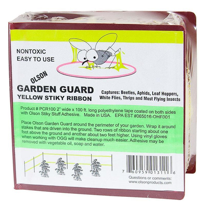 Garden Guard Yellow Stiky Ribbon (2"x100')