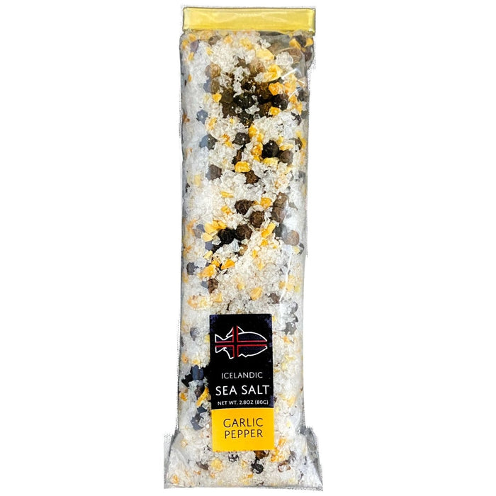 Garlic Pepper - Icelandic Sea Salt