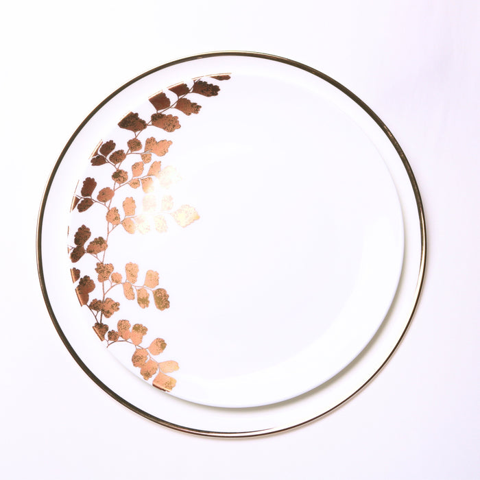 Gold Filigree Accent Plate - Set of 4